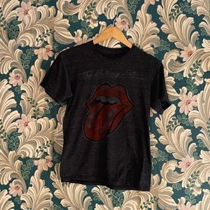 Charcoal grey Rolling Stones graphic tee. Size: small